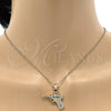 Oro Laminado Fancy Pendant, Gold Filled Style Diamond Cutting Finish, Golden Finish, 5.181.038