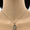 Oro Laminado Fancy Pendant, Gold Filled Style Anchor Design, Polished, Golden Finish, 5.182.038