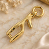 Oro Laminado Fancy Pendant, Gold Filled Style Shoes Design, Polished, Golden Finish, 5.179.040