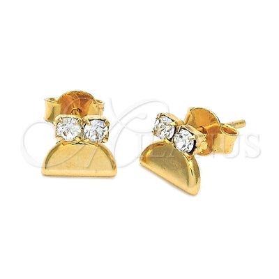 Dorado Oro Laminado Aretes, vista principal del producto por Mayoreo, vista principal del producto