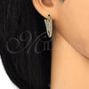 Oro Laminado Small Hoop, Gold Filled Style Twist Design, Diamond Cutting Finish, Golden Finish, 5.144.012.25