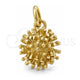 Oro Laminado Fancy Pendant, Gold Filled Style Polished, Golden Finish, 5.181.040