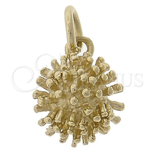 Oro Laminado Fancy Pendant, Gold Filled Style Polished, Golden Finish, 5.181.040