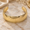 Oro Laminado Individual Bangle, Gold Filled Style Polished, Golden Finish, 5.229.012 (25 MM Thickness, One size fits all)