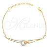 Dorado Oro Laminado Pulsera, vista principal del producto por Mayoreo, vista principal del producto