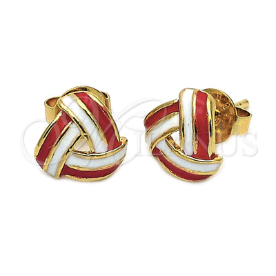 Dorado Oro Laminado Aretes, vista principal del producto por Mayoreo, vista principal del producto
