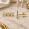 Oro Laminado Stud Earring, Gold Filled Style Polished, Golden Finish, 02.94.0053 *PROMO*
