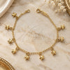 Oro Laminado Charm Bracelet, Gold Filled Style Star Design, Polished, Golden Finish, 03.09.0033.07 (03 MM Thickness, 7 Inches Length)