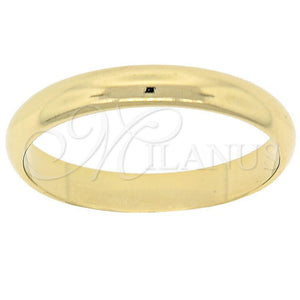Oro Laminado Wedding Ring, Gold Filled Style Polished, Golden Finish, 5.164.027.08 (Size 8)