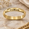 Oro Laminado Wedding Ring, Gold Filled Style Polished, Golden Finish, 5.164.027.09 (Size 9)