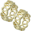 Oro Laminado Huggie Hoop, Gold Filled Style Polished, Golden Finish, 5.133.022.1