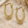 Oro Laminado Small Hoop, Gold Filled Style Diamond Cutting Finish, Golden Finish, 5.159.068.3