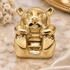 Oro Laminado Love Link Pendant, Gold Filled Style Teddy Bear Design, Polished, Golden Finish, 05.179.0044