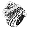 Sterling Silver Love Link Pendant, Polished, Rhodium Finish, 05.184.0006