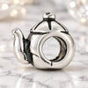 Sterling Silver Love Link Pendant, Polished, Rhodium Finish, 05.184.0007