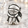 Sterling Silver Love Link Pendant, Polished, Rhodium Finish, 05.184.0009