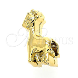 Oro Laminado Love Link Pendant, Gold Filled Style Polished, Golden Finish, 05.179.0008