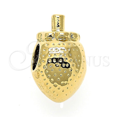 Oro Laminado Love Link Pendant, Gold Filled Style Dog Design, Polished, Golden Finish, 05.179.0031 for wholesale, main product view