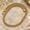 Oro Laminado Basic Necklace, Gold Filled Style Polished, Golden Finish, 5.221.002.1.20 (09 MM Thickness, 20 Inches Length)