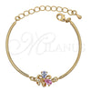 Dorado Oro Laminado Pulsera, vista principal del producto por Mayoreo, vista principal del producto