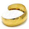 Oro Laminado Individual Bangle, Gold Filled Style Polished, Golden Finish, 07.101.0002 (25 MM Thickness, One size fits all)