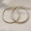Oro Laminado Extra Large Hoop, Gold Filled Style Hollow Design, Polished, Golden Finish, 5.136.001.70