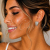 Rhodium Gold Filled Stud Earring, with White Crystal, Polished, Rhodium Finish, 02.59.0066.1 *PROMO* for wholesale, additional product view 2
