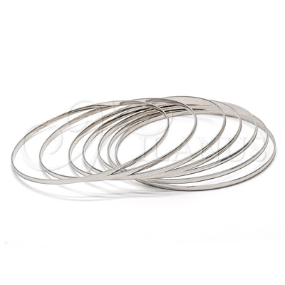 Rhodium Gold-Filled Bangle 5.232.002.1.06 — main product image — SKU 100779 | Brazalete de Oro Laminado con Rodio 5.232.002.1.06 — imagen principal del producto — SKU 100779