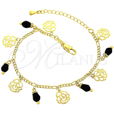 Gold Filled Gold-Filled Flower Bracelet 03.63.0179.08 for wholesale, main product view