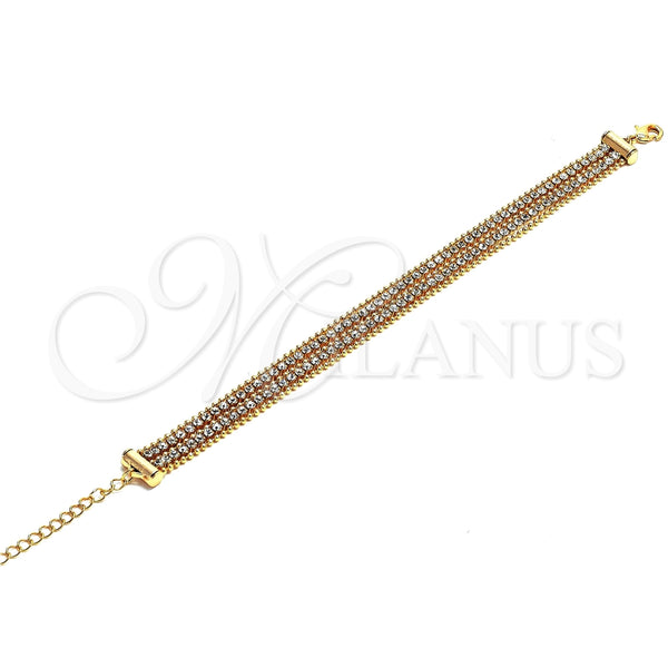 Dorado Oro Laminado Pulsera, vista principal del producto por Mayoreo, vista principal del producto