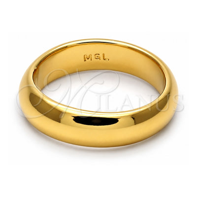 Oro Laminado Baby Ring, Gold Filled Style Polished, Golden Finish, 01.63.0536.03 (Size 3)
