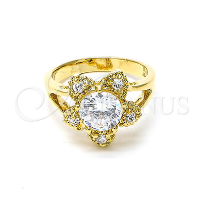 Gold Filled Gold-Filled Flower Ring 5.169.015.08 for wholesale, main product view