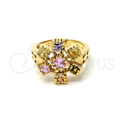 Gold Filled Gold-Filled Flower Ring 5.172.010.07 for wholesale, main product view