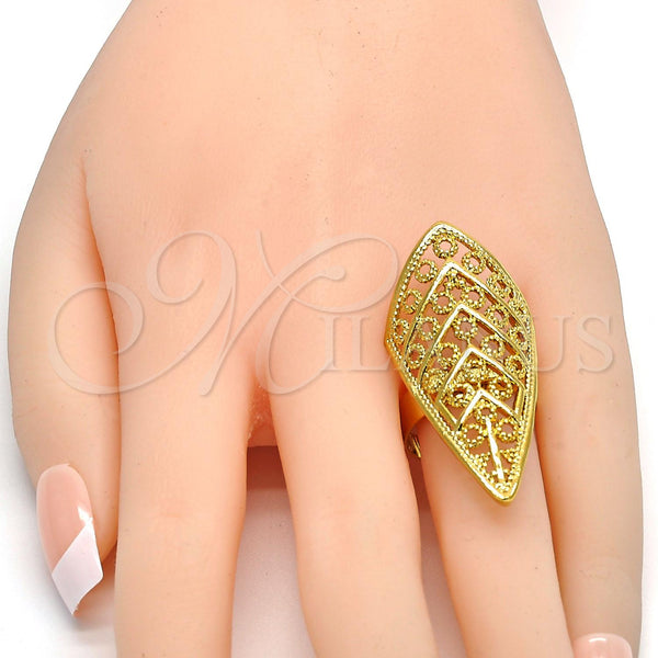 Gold Filled Ring — Elegant Ring Polished 01. Size 6 — alternate product view — SKU 103763 | Oro Laminado anillo — Elegant Ring pulido 01. Size 6 — SKU 103763