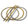 Stainless Steel Bracelet — Necklace and Bracelet Hugs and Kisses and Heart — alternate product view — SKU 104442 | Acero Inoxidable brazalete — Necklace and Bracelet Hugs and Kisses and corazón — SKU 104442
