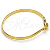Oro Laminado Individual Bangle, Gold Filled Style Polished, Golden Finish, 07.192.0023.06 (10 MM Thickness, Size 6 (2.75 Diameter))