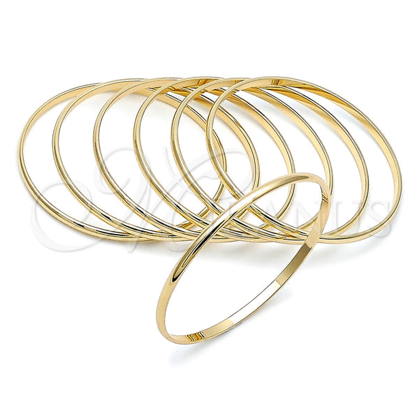 Gold Filled Jewelry — Semanario Bangle Polished 5. Thickness Size 1 1.50 — main product view — SKU 105397 | Oro Laminado joyería — Semanario Bangle pulido 5. Thickness Size 1 1.50 — SKU 105397