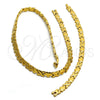 Stainless Steel Bracelet — Necklace and Bracelet Hugs and Kisses and Heart — alternate product view — SKU 105724 | Acero Inoxidable brazalete — Necklace and Bracelet Hugs and Kisses and corazón — SKU 105724