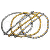 Stainless Steel Bracelet — Necklace and Bracelet Hugs and Kisses and Heart — alternate product view — SKU 105724 | Acero Inoxidable brazalete — Necklace and Bracelet Hugs and Kisses and corazón — SKU 105724