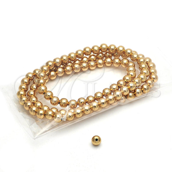 Gold Filled Jewelry — Bead Ball Design Polished 5. — main product view — SKU 105787 | Oro Laminado joyería — Bead Ball diseño pulido 5. — SKU 105787