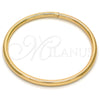 Oro Laminado Individual Bangle, Gold Filled Style Hollow Design, Polished, Golden Finish, 07.170.0001.07 (05 MM Thickness, Size 7 (3.00 Diameter))