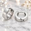 Stainless Steel Small Hoop, Matte Finish, Steel Finish, 02.63.2503
