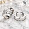 Stainless Steel Small Hoop, Matte Finish, Steel Finish, 02.63.2511