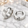 Stainless Steel Small Hoop, Matte Finish, Steel Finish, 02.63.2512