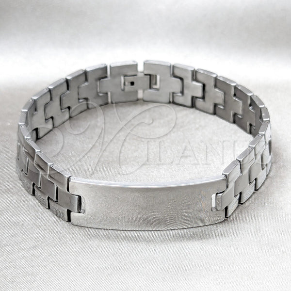 Stainless Steel Bracelet — Solid Bracelet Polished 03.63. 8 Inches Length — main product view — SKU 106148 | Acero Inoxidable brazalete — Solid Bracelet pulido 03.63. 8 Inches Length — SKU 106148