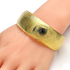 Oro Laminado Individual Bangle, Gold Filled Style Polished, Golden Finish, 07.101.0006 (25 MM Thickness, One size fits all)