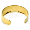 Oro Laminado Individual Bangle, Gold Filled Style Polished, Golden Finish, 07.101.0006 (25 MM Thickness, One size fits all)