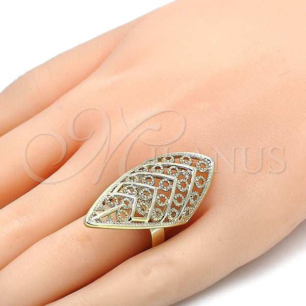 Gold Filled Ring — Elegant Ring Polished 01. Size 9 — alternate product view — SKU 107282 | Oro Laminado anillo — Elegant Ring pulido 01. Size 9 — SKU 107282