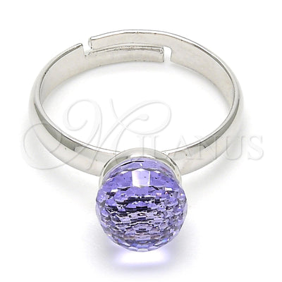 White Gold Filled Rhodium Gold-Filled Ball Ring 01.239.0006.1 for wholesale, main product view