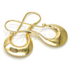 Oro Laminado Medium Hoop, Gold Filled Style Hollow Design, Polished, Golden Finish, 02.163.0023.30
